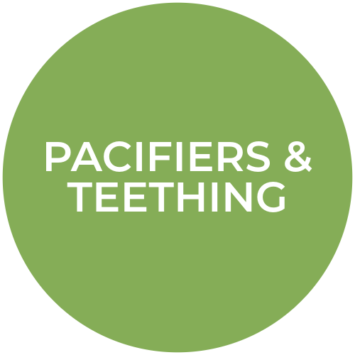 PACIFIERS AND TEETHING