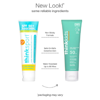 new look for Think Sunscreen