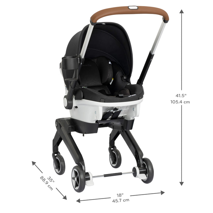 Evenflo® Gold Shyft™ DualRide™ with Carryall Storage Infant Car Seat and Stroller Combo with SensorSafe