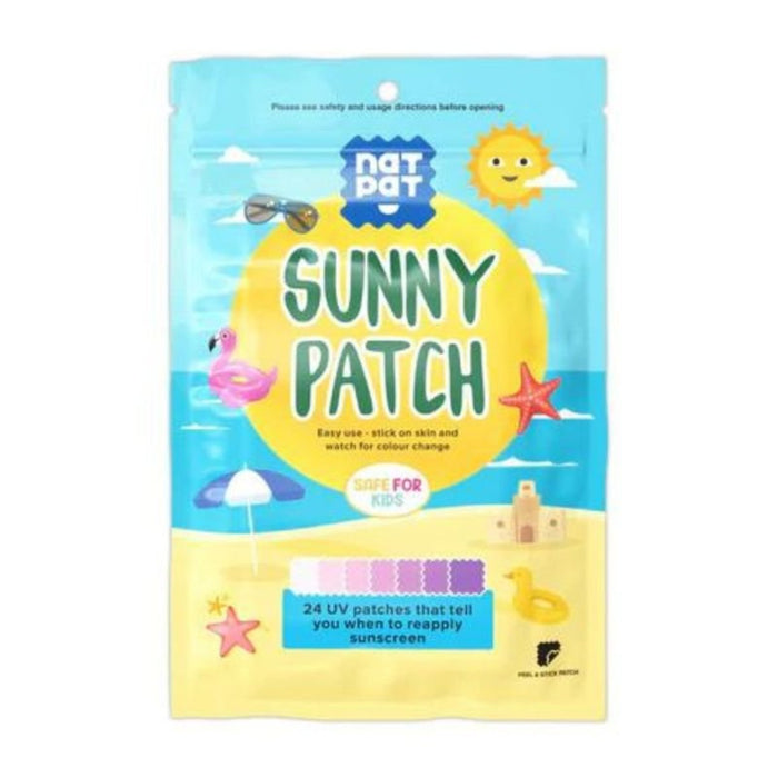 SunnyPatch UV Stickers by The Natural Patch Co - Pack of 24