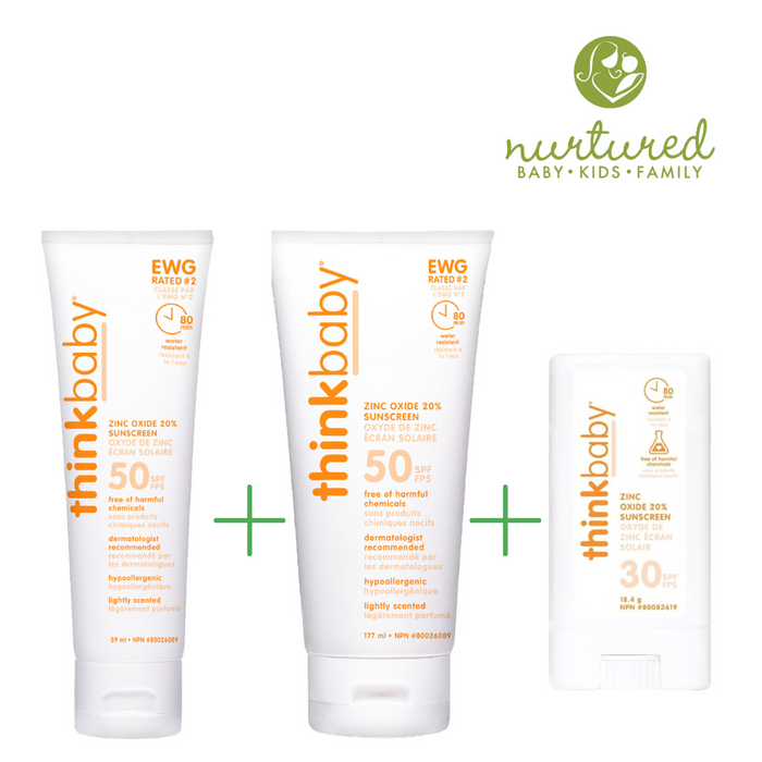 ThinkBaby Sunscreen Bundle - Limited Time Offer