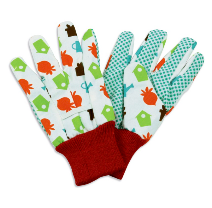 vilac gardening set. picture of gloves