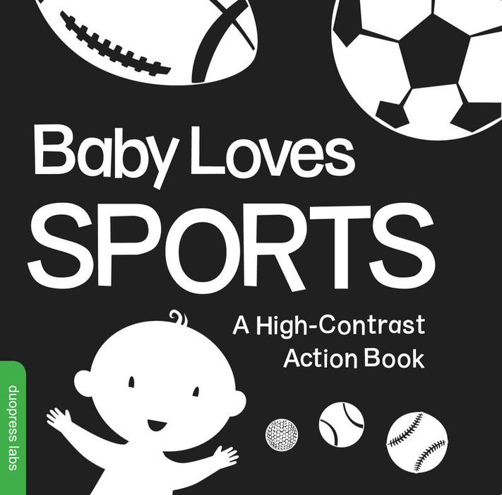 Baby Loves Sports - A High-Contrast Board Book