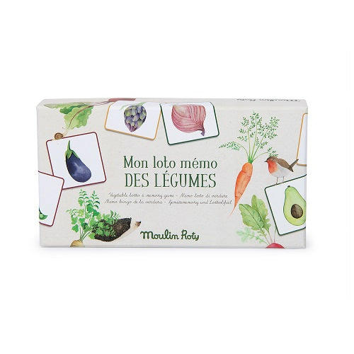 Le Loto Des Legumes - Vegetable Memory Game - nurtured.ca