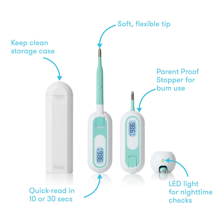 FridaBaby True Temp 3-in-01 Thermometer