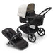 Bugaboo Fox 5 in Midnight Black on Black Chassis with Misty White Canopy
