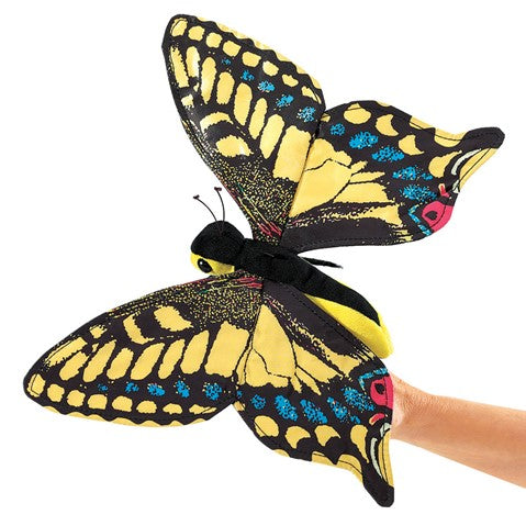 Folkmanis Swallowtail Butterfly Puppet - nurtured.ca