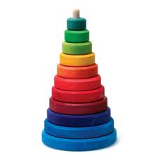 Grimm's Rainbow Stacking Tower (11000)