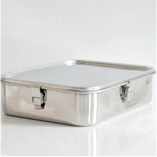 Stainless Steel Bento - single section