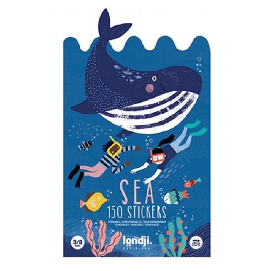 caption-150 ocean inspired reusable sticker activity set
