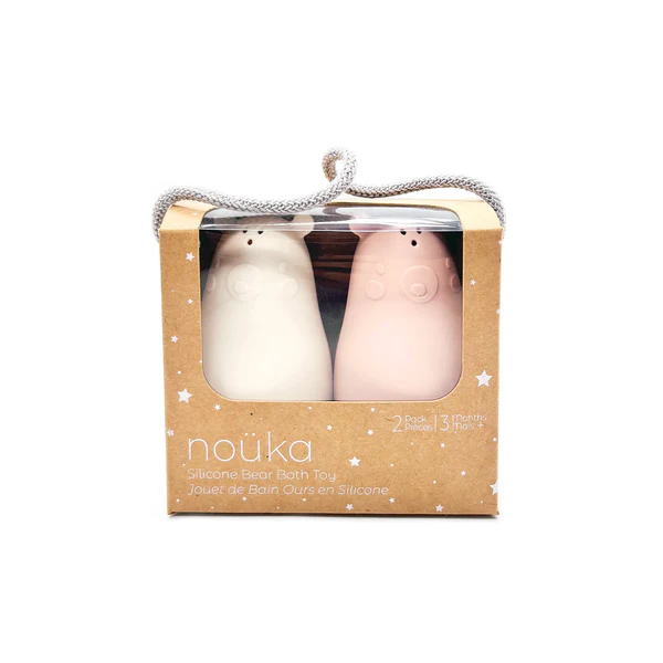 Noüka Bear Bath Toys - Set of 2 - nurtured.ca