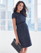 Seraphine Kiara Navy Maternity Dress - nurtured.ca