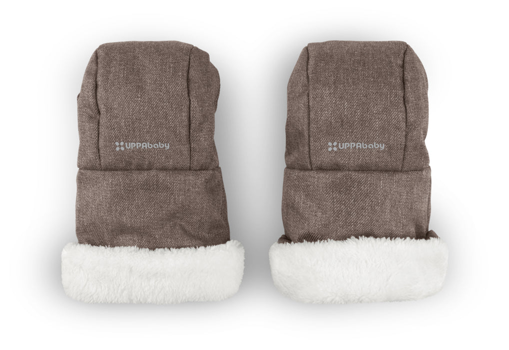 Owen cozy handmuff made by uppababy on a white background