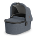 Julian baby bassinet with canopy on a white background