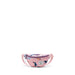 Pink fanny pack with character print on a white background