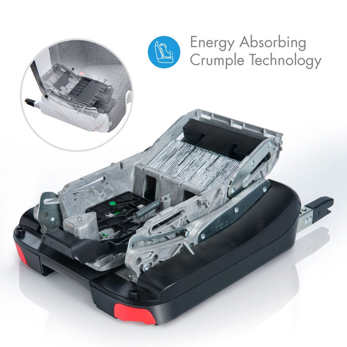 caption-The Energy Absorbing Crumple Technology keeps your family safe