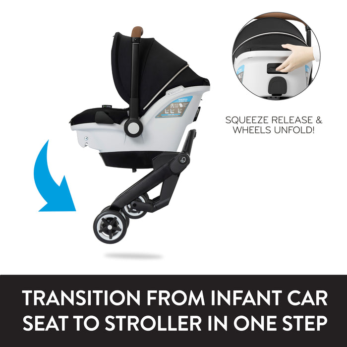 Evenflo® Gold Shyft™ DualRide™ with Carryall Storage Infant Car Seat and Stroller Combo with SensorSafe
