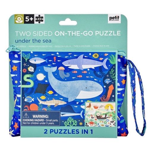 Under the Sea Two-Sided Travel Puzzle - Nurtured
