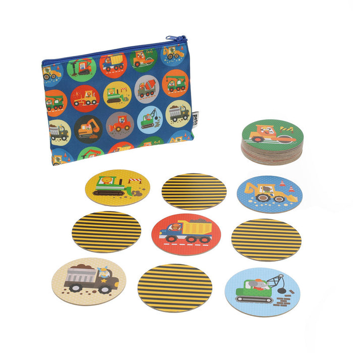 Construction Matching Game by Petit Collage - Nurtured