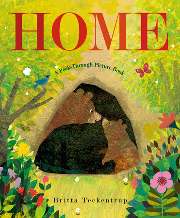 caption-Home: A Peek Through Book by Britta Teckentrup