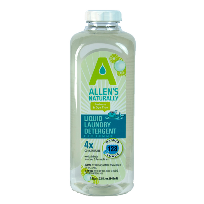 Allen's Naturally Laundry Liquid Detergent (32oz)