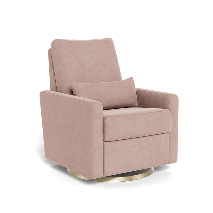 caption-Matera in Blush Linen with Matte Gold Swivel
