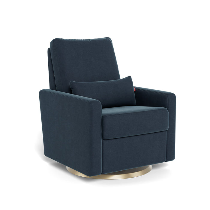 caption-Matera in Midnight Blue with Matte Gold Swivel