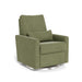 caption-Matera in Olive Green Linen with Brushed Steel Swivel