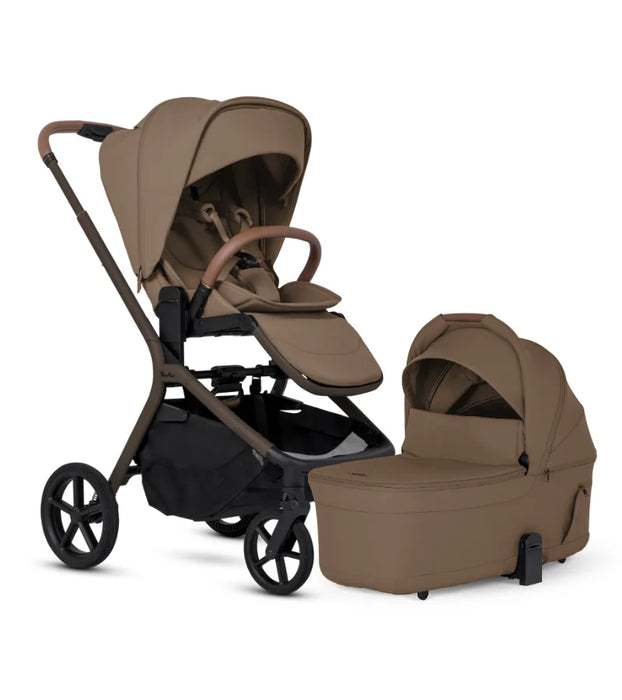Silver Cross BREEZ Stroller + Compact Bassinet Bundle