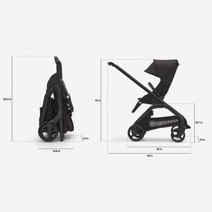 bugaboo dragonfly specs Bugaboo Dragonfly Compact Stroller — Nurtured