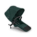 Green Bugaboo sibling seat for Donkey 6 Stroller (sold separately) on a white background