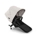 Black Bugaboo sibling seat with White Canopy for Donkey 6 Stroller (sold separately) on a white background