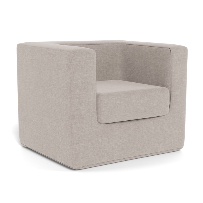 caption-Monte Cubino Kid's Chair in Sand with Sand Cushion