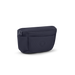 Navy blue waist bag on a white background