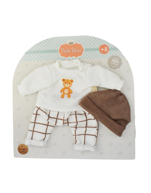 Paola Reina Doll Clothing - Teddy Sweater Outfit - Nurtured