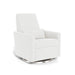 White swivel chair on a white background