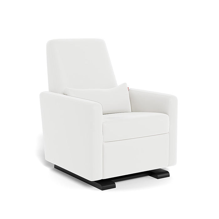 White armchair on a white background