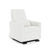 White armchair on a white background