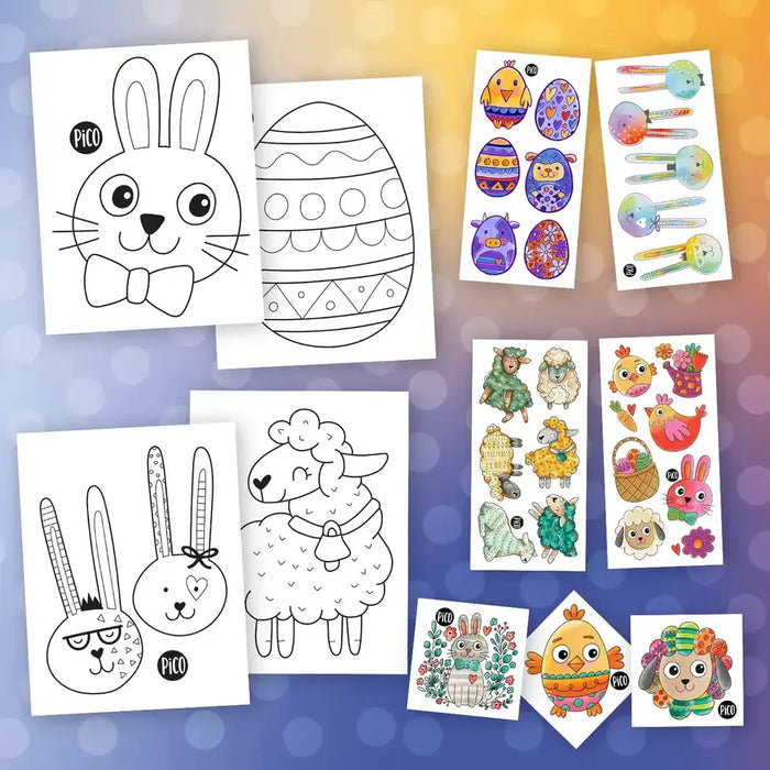 Easter Surprise Colouring & Tattoo Set - Nurtured