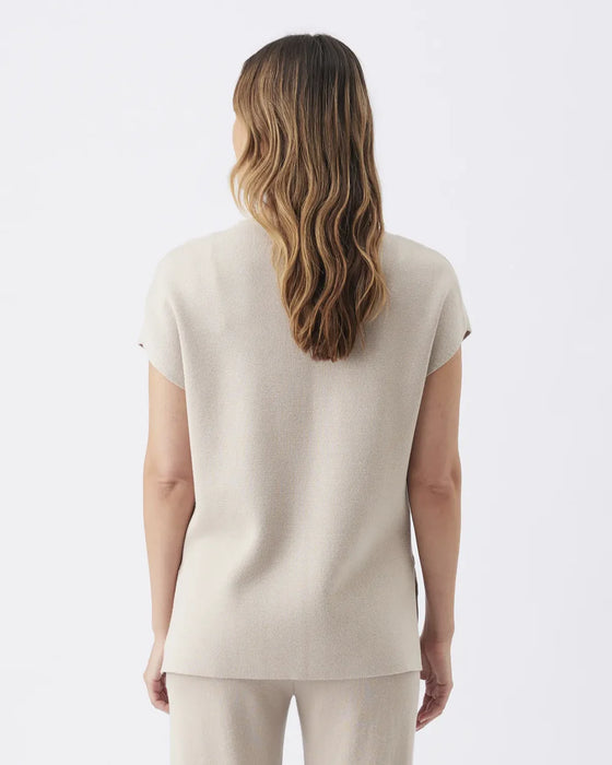 Nardia Nursing Knit Shirt - Stone