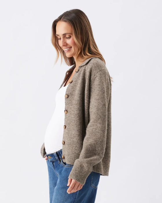 Ripe Maternity Brodie Collared Cardigan