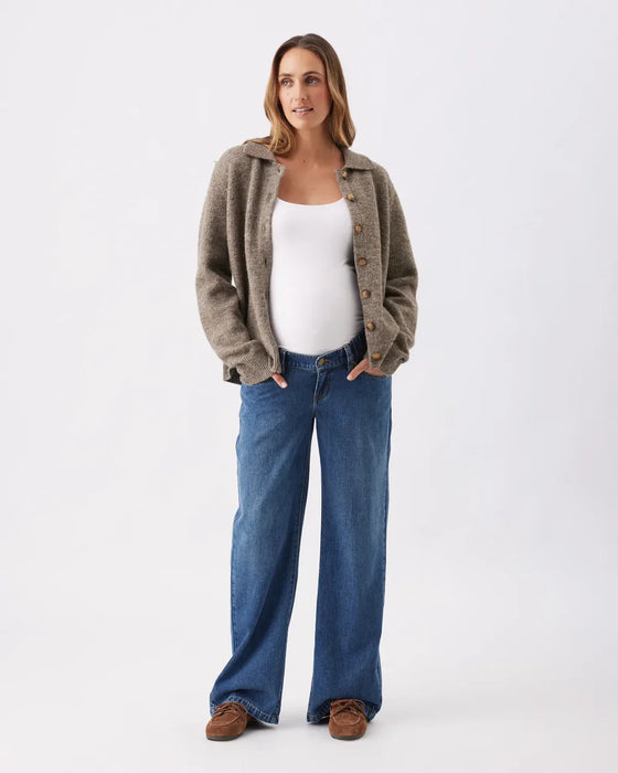 Ripe Maternity Brodie Collared Cardigan
