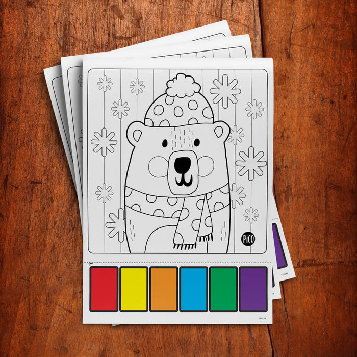 Magic Colouring & Painting Booklet - Christmas - Nurtured