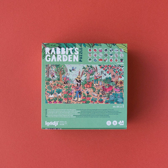 caption-A Rabbit's Garden Puzzle (presentation box)
