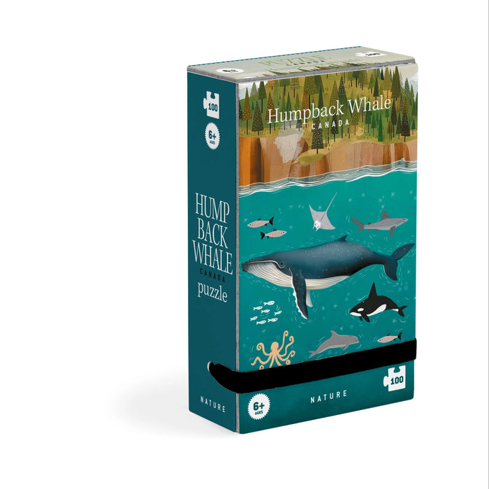 Londji Tiny Puzzle - Canada's Humpback Whale