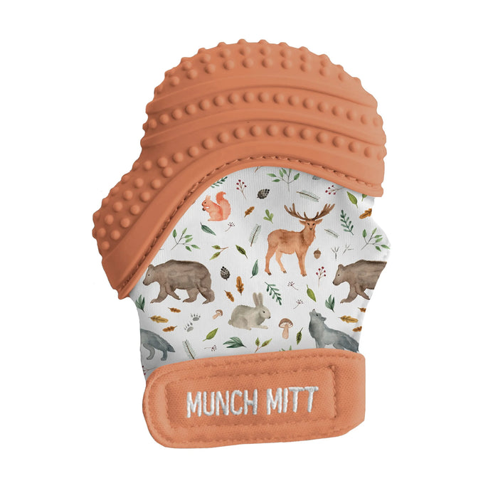 caption-Munch Mitt Woodland Animals