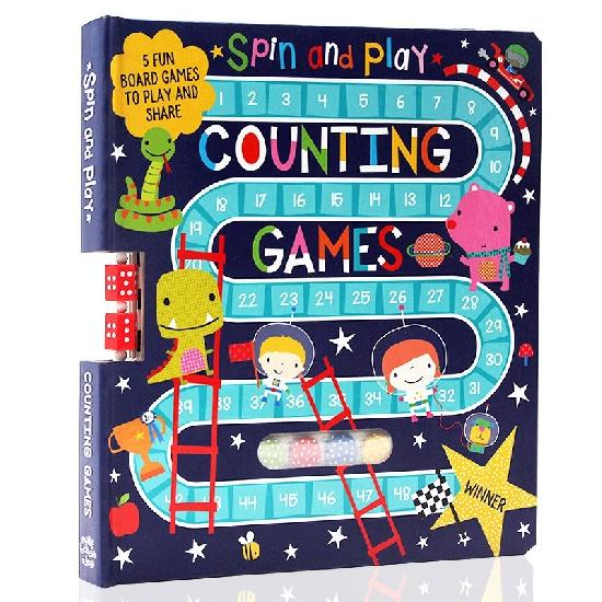 Spin and Play Counting Games Activity Book
