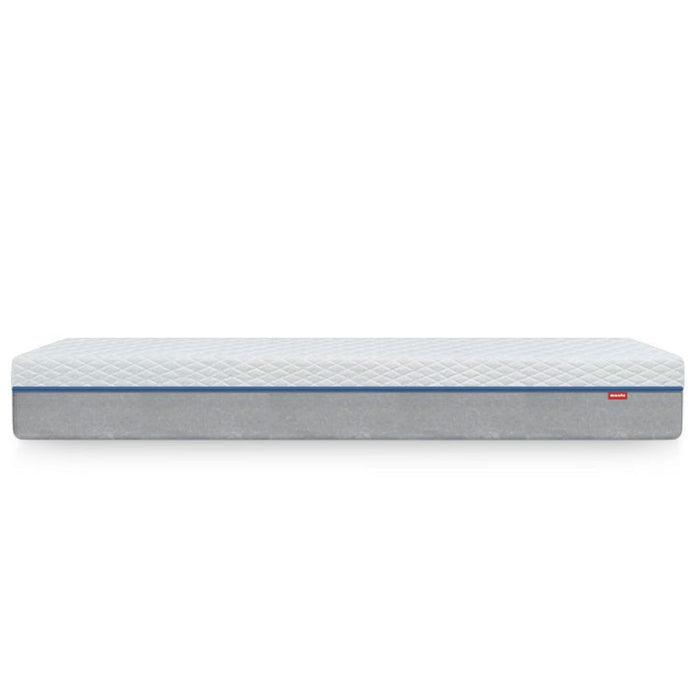 Mattress on a white background with red Monte logo shown on far right