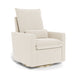Beige recliner chair on a white background