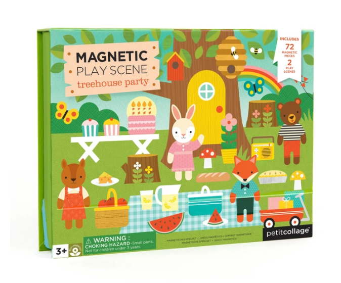 Treehouse Party Magnetic Play Scene